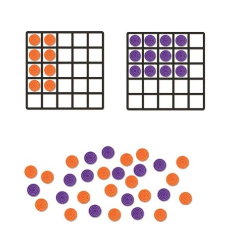 Joc magnetic gigant - invat matematica - poza 2