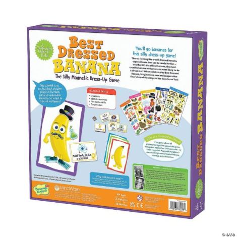 Joc magnetic Imbraca banana, Best dressed Banana - poza 2