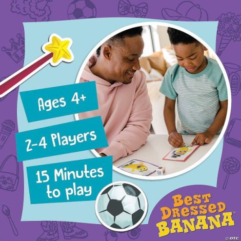 Joc magnetic Imbraca banana, Best dressed Banana - poza 3