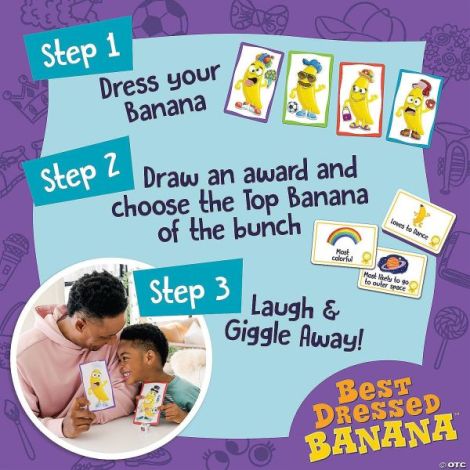 Joc magnetic Imbraca banana, Best dressed Banana - poza 4