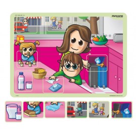 Joc magnetic Mediu si reciclare - Miniland - poza 4