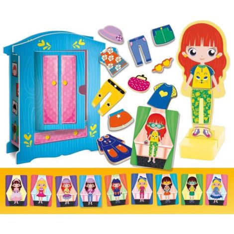 Joc magnetic montessori - parada modei - poza 1