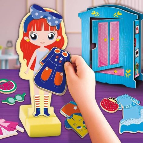 Joc magnetic montessori - parada modei - poza 5