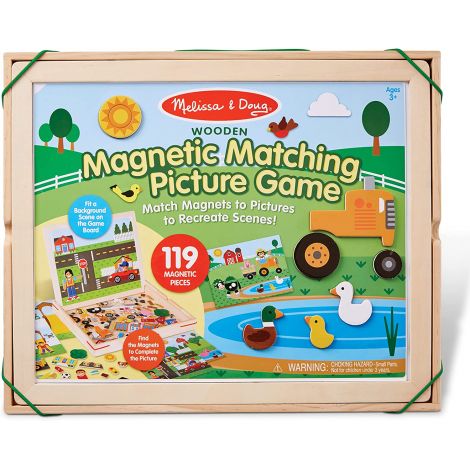 Joc magnetic potriveste piesele Melissa & Doug - poza 1
