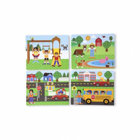 Joc magnetic potriveste piesele Melissa & Doug - poza 5