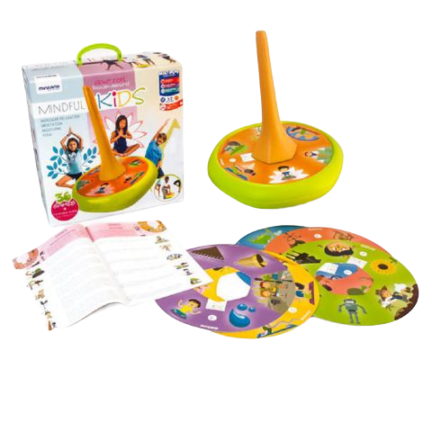 Joc Mindfulness Spinner pentru copii 2-7 ani, Miniland 31898 - poza 2