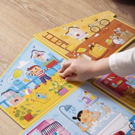 Joc montessori - casuta mea ordonata - poza 4