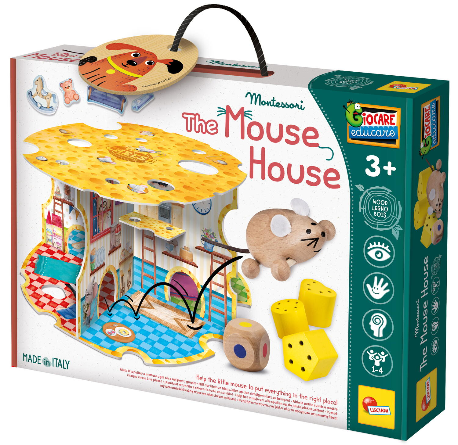 Joc Montessori - Casuta soricelului