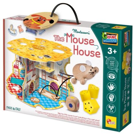 Joc montessori - casuta soricelului - poza 1