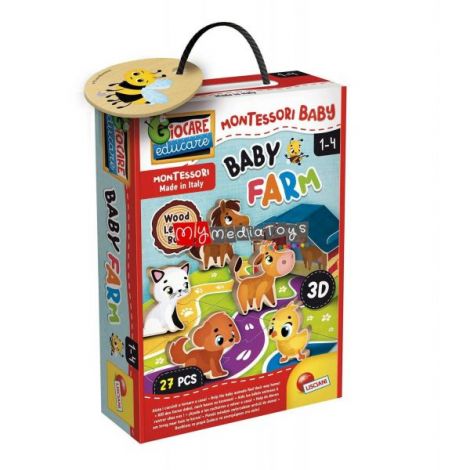 Joc montessori - distractie cu animalute - poza 1