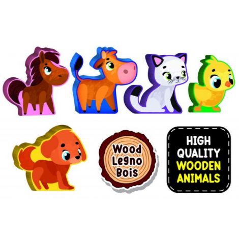 Joc montessori - distractie cu animalute - poza 3