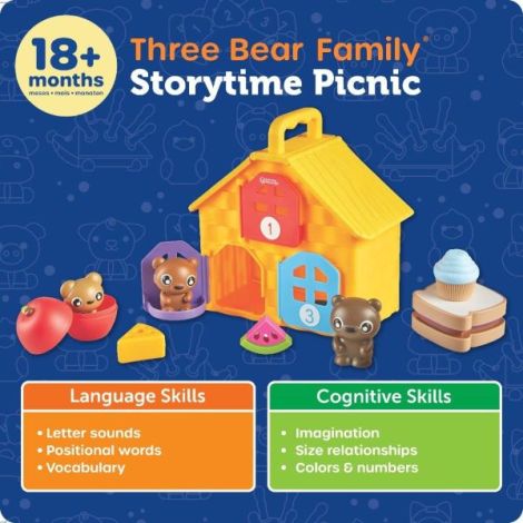 Joc montessori - picnic cu familia de ursuleti - poza 4