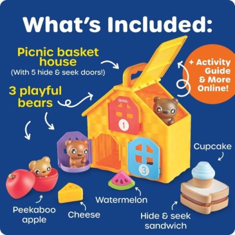 Joc montessori - picnic cu familia de ursuleti - poza 5