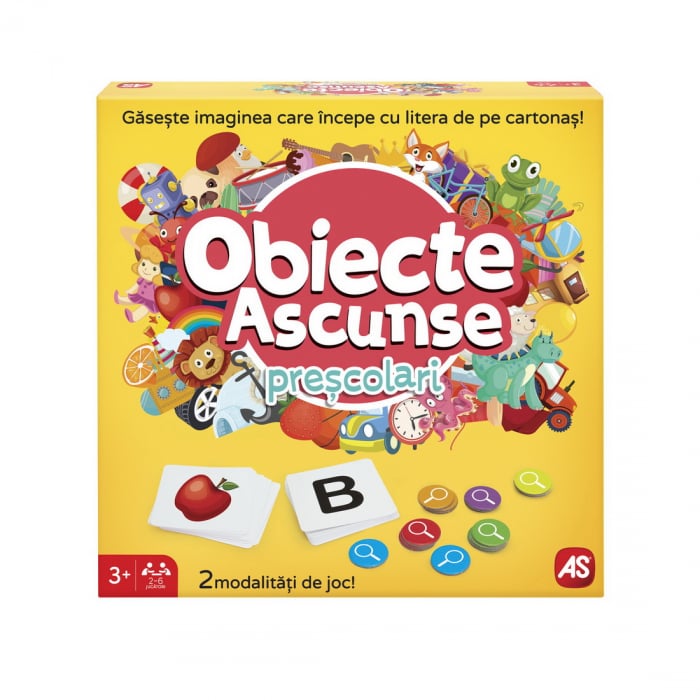 Joc Obiecte Ascunse pentru Prescolari