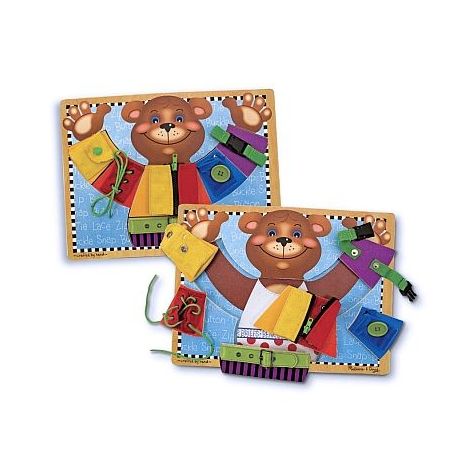 Joc pentru dezvoltarea abilitatilor Invata sa te imbraci Melissa and Doug 3784 - poza 2