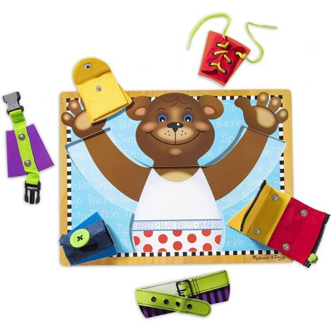 Joc pentru dezvoltarea abilitatilor Invata sa te imbraci Melissa and Doug 3784 - poza 3
