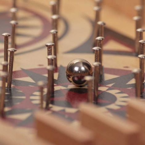 Joc pinball din lemn - poza 3