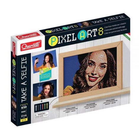Joc Pixel Art 8 Take A Selfie, 9-99 ani, Quercetti Q00774 - poza 1