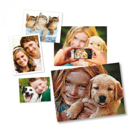 Joc Pixel Photo 16 planse, 9-99 ani, Quercetti Q00842 - poza 4
