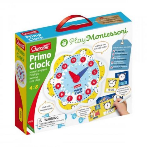Joc Primul Ceas Montessori, 4-8 ani, Quercetti Q00624 - poza 1