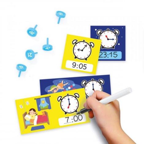 Joc Primul Ceas Montessori, 4-8 ani, Quercetti Q00624 - poza 3