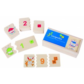 Joc Puzzle Cognito Recunoaste Numerele - Beleduc - poza 2