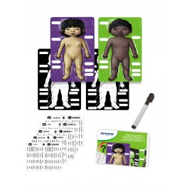 Joc puzzle educational corpul uman - Miniland - poza 4