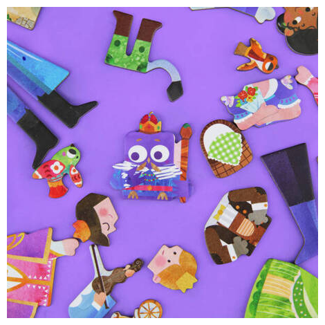 Joc puzzle magnetic de arta si asociere - Povesti - poza 5
