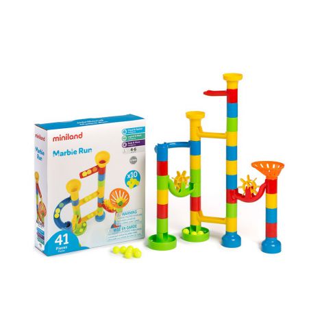 Joc Rollercoaster de construit cu 41 piese - poza 1