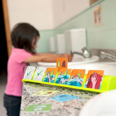 Joc Secvente temporale - igiena. Pentru 3-6 ani - Miniland - poza 5
