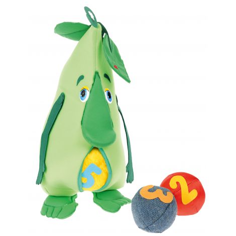 Joc senzorial cu mingi textile Pea mare - poza 1