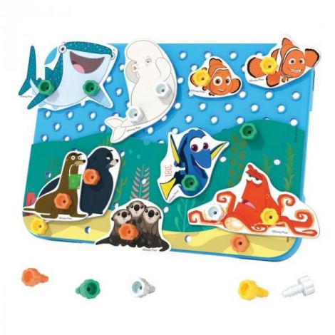 Joc Tecno Puzzle Finding Dory, 3-5 ani, Quercetti Q00559 - poza 1