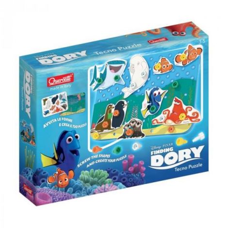 Joc Tecno Puzzle Finding Dory, 3-5 ani, Quercetti Q00559 - poza 3