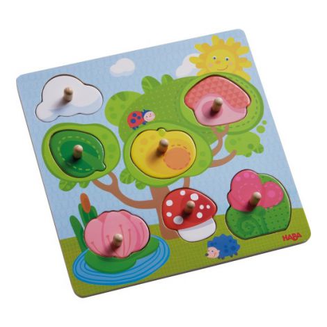 Joc tip puzzle, Haba, Animalele ascunse, 12luni+ - poza 1