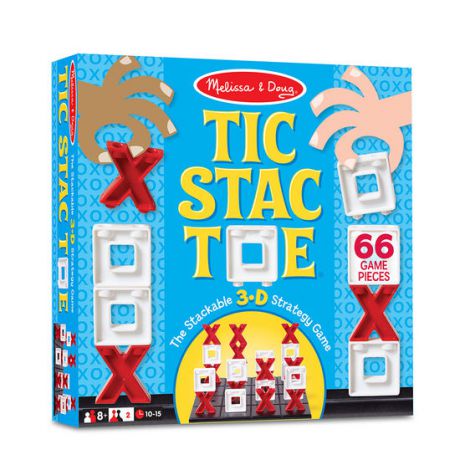 Joc X si O 3D Tic Stac Toe Melissa & Doug - poza 2