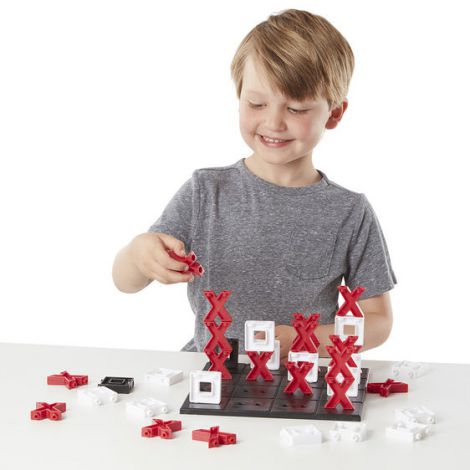 Joc X si O 3D Tic Stac Toe Melissa & Doug - poza 4