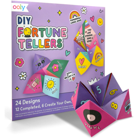 Jocul copilariei - Solnita, set creativ DIY - 24 modele, Fortune Teller