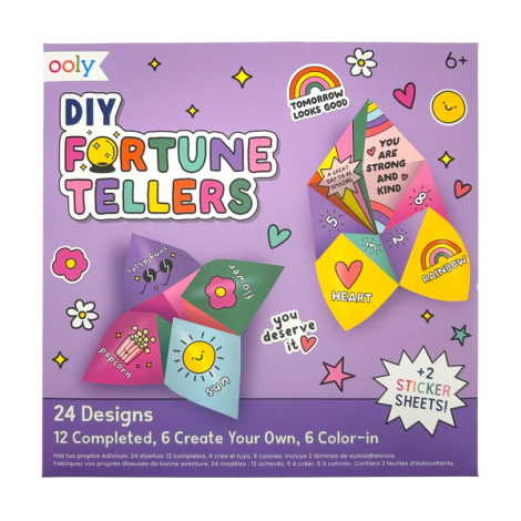 Jocul copilariei - Solnita, set creativ DIY - 24 modele, Fortune Teller - poza 2