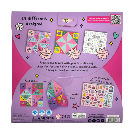 Jocul copilariei - Solnita, set creativ DIY - 24 modele, Fortune Teller - poza 3