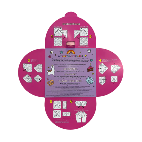 Jocul copilariei - Solnita, set creativ DIY - 24 modele, Fortune Teller - poza 4