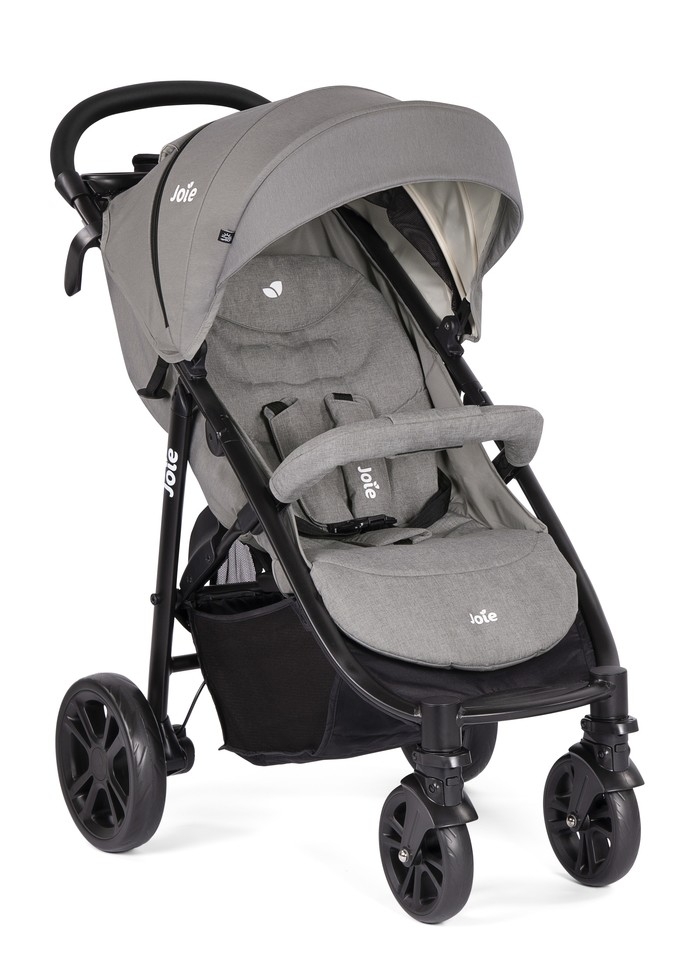 Joie - Carucior multifunctional pentru copii Litetrax 4, Gray Flannel