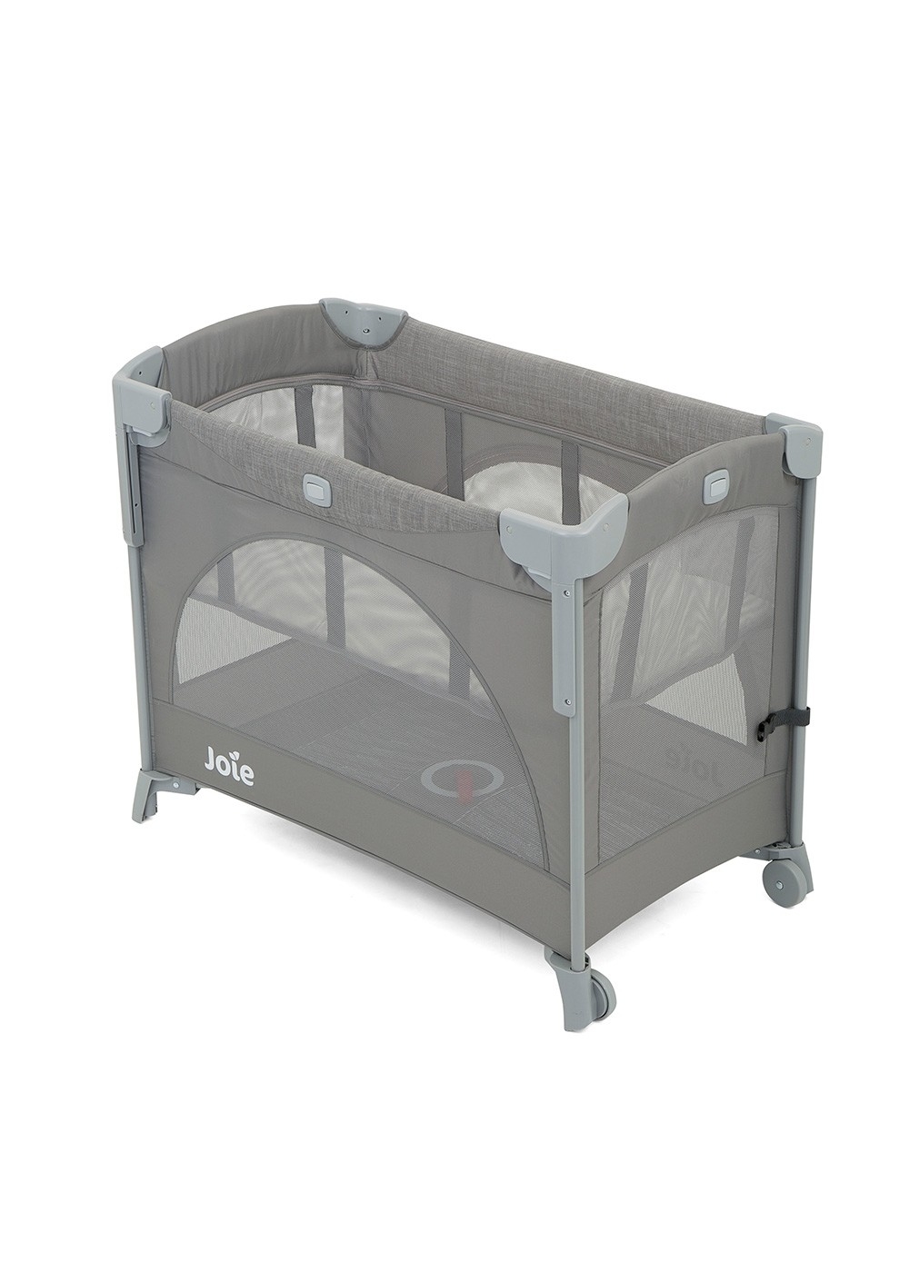 Joie- Patut pliabil pentru cosleeping Kubbie, Foggy Gray