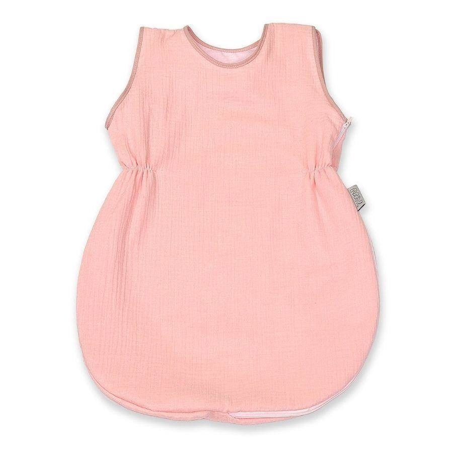 Jolie - Sac de dormit bumbac 100%, Roz (62 cm)