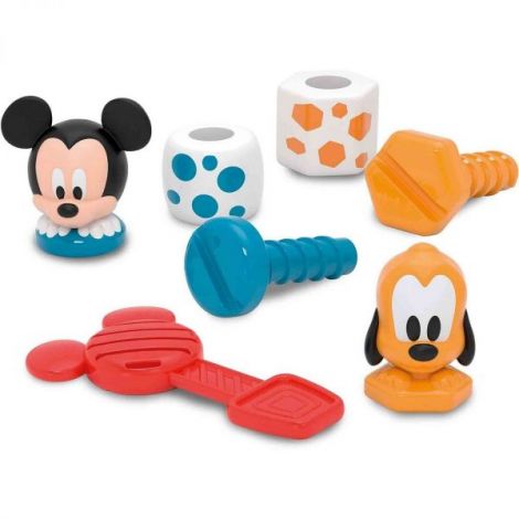 Jucarie activitati bebe, 18luni+, Mickey Mouse si Pluto - Clementoni 17814 - poza 2