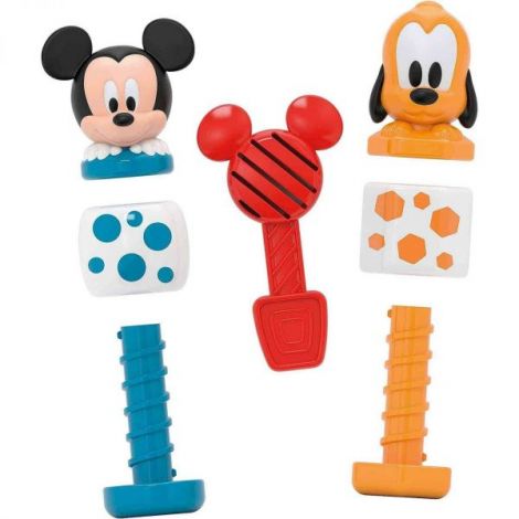 Jucarie activitati bebe, 18luni+, Mickey Mouse si Pluto - Clementoni 17814 - poza 5