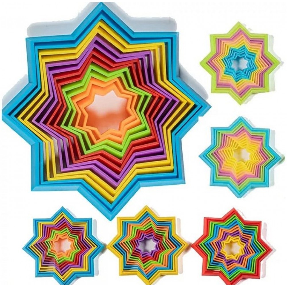 Jucarie antistres TToys Fidget 3D star - poza 3