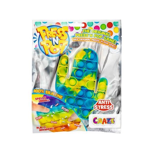 Jucarie antistress Craze Pop It Diverse forme si culori - poza 1