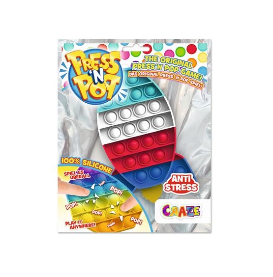 Jucarie antistress Craze Pop It Diverse forme si culori - poza 2