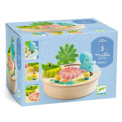 Jucarie bebe Mini centru de activitati MultiSmall, Djeco - poza 1
