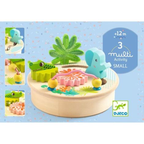 Jucarie bebe Mini centru de activitati MultiSmall, Djeco - poza 3